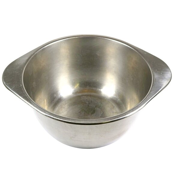 Revere Ware 1801 3 Qt Saucepan with Lid and Double Boiler Insert Pre 1968 - Picture 9 of 10